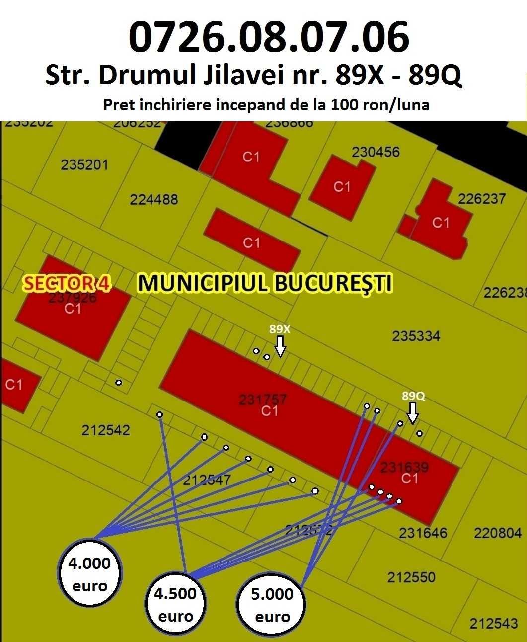 Vand/Inchiriez locuri de parcare zona Metalurgiei / Aparatorii Patriei