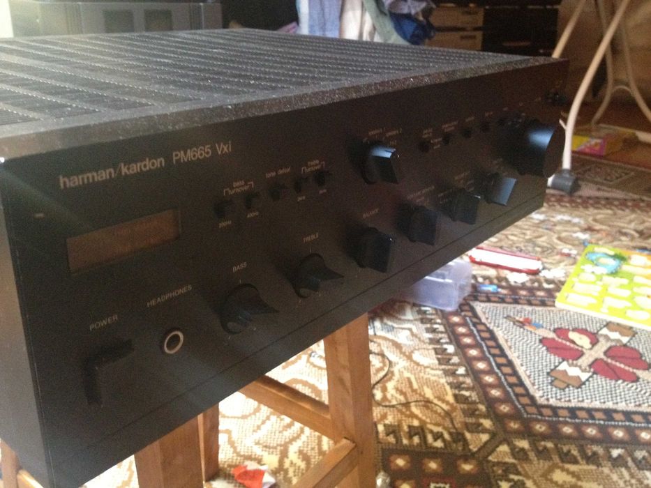 Amplificator audiofil Harman 665 Vxi 2*150w RMS cu 2 transformatoare