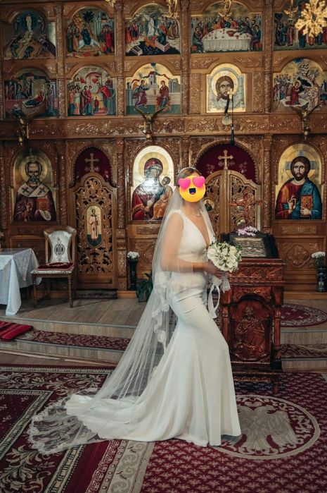 Rochie de mireasa tip sirenă