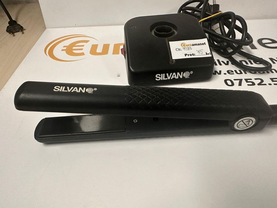 Placa de intins parul fara fir Silvan CHS-3819 -T-