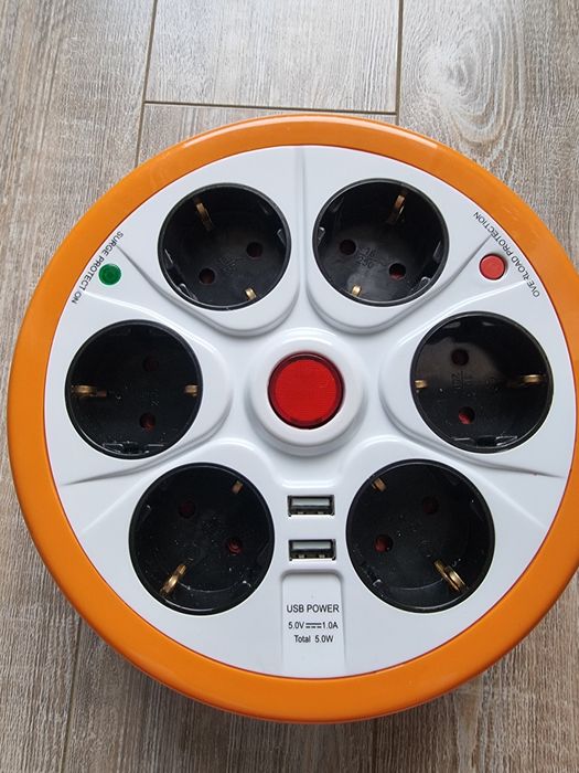 Prelungitor 6 prize+2 usb