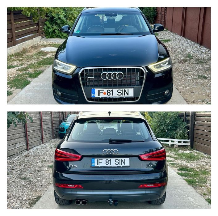 Audi Q3 Quattro Automat Panoramic Piele Bose Sline 2.0 diesel 177Cp