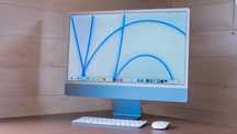 iMac 24" M1 2021 Retina 4.5K 8GB, SSD 256GB 8-core Gpu - Impecabil