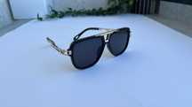 Ochelari de soare Louis Vuitton Style - Rama neagra Lentile Negre