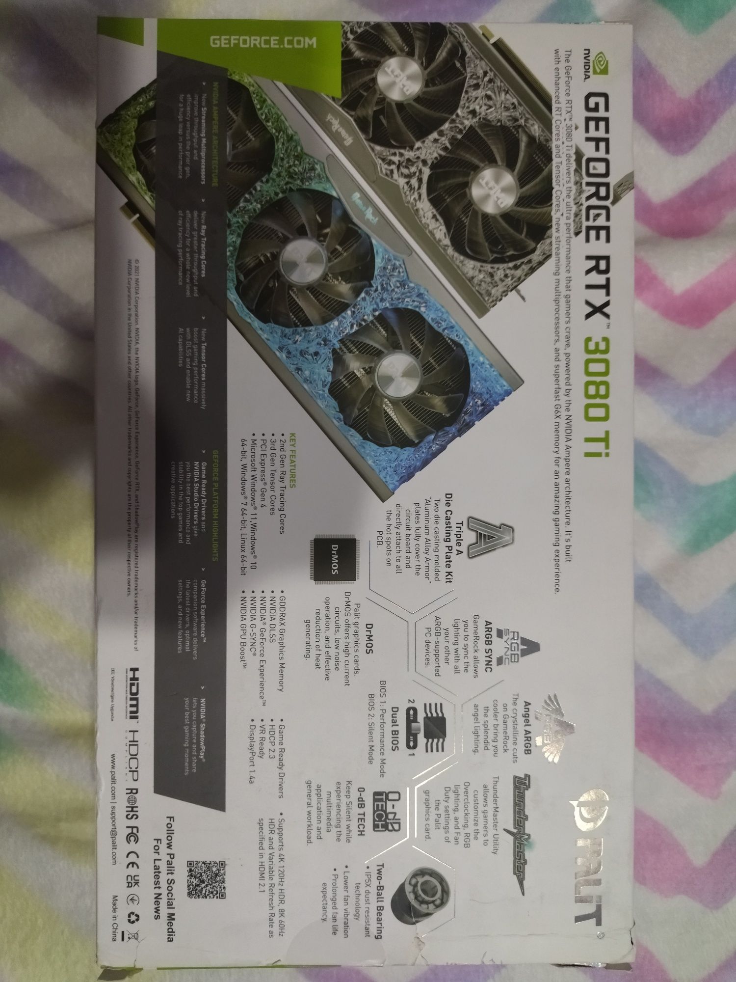 Nvidia Geforce RTX 3080 Ti Palit 12Gb