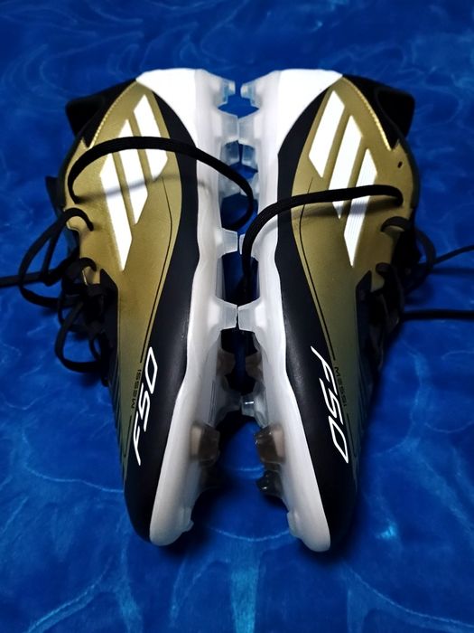 adidas performance f50 league fg/mg messi ig9274 gold