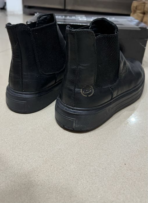 Ghete piele Enzo Bertini