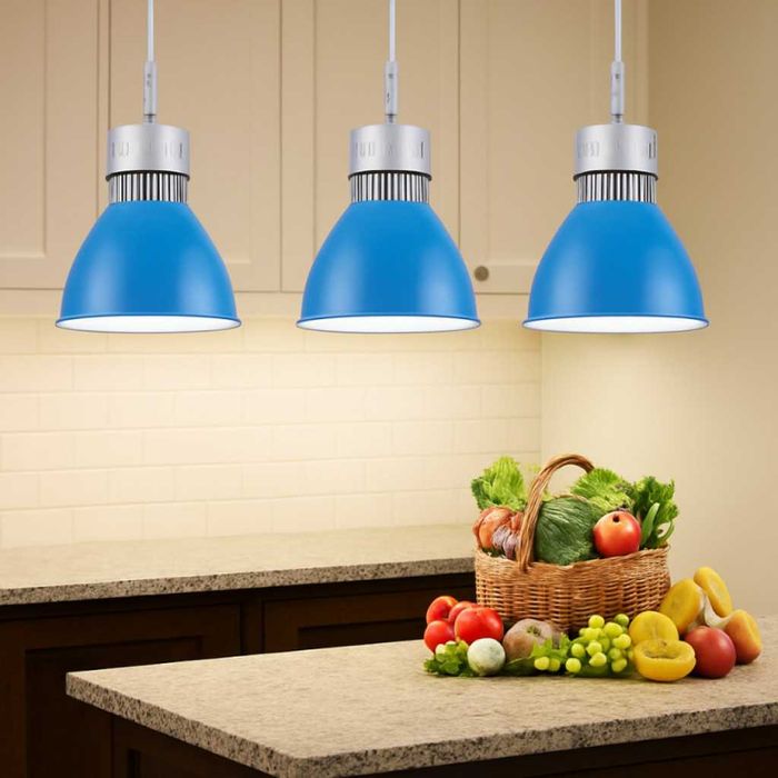 LED висяща лампа DL219B – 30W топла светлина за плотове