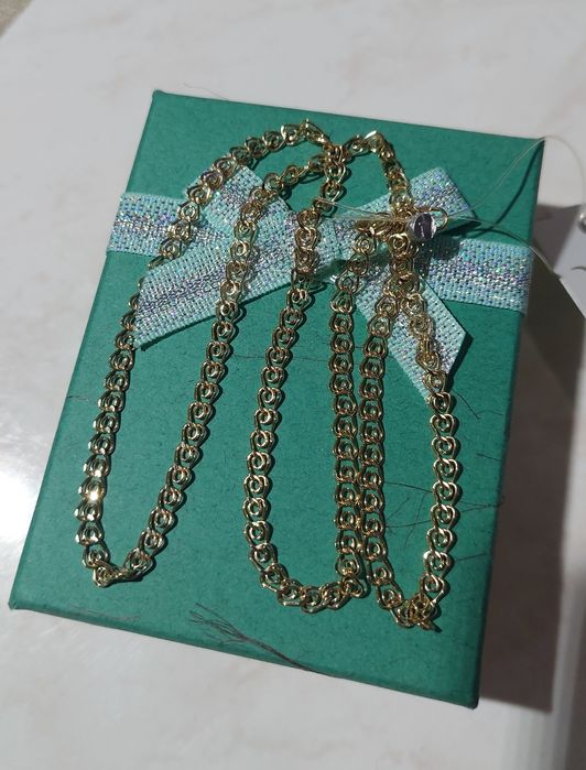 Золото цепь 585 проба жёлтое золото