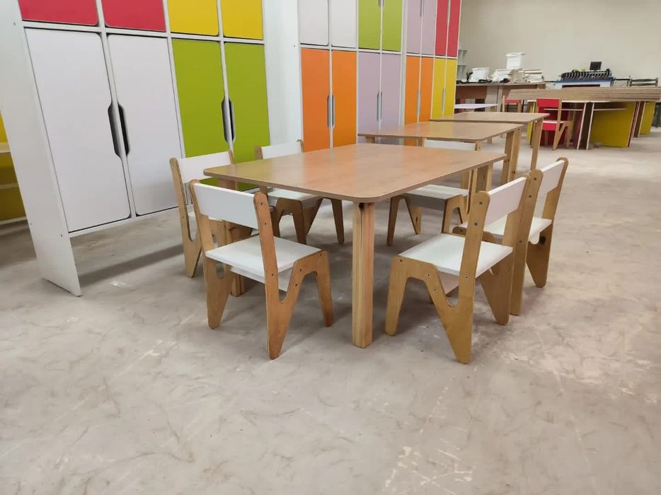 Стул детский из фанеры, детские стульчики, стулья для сада