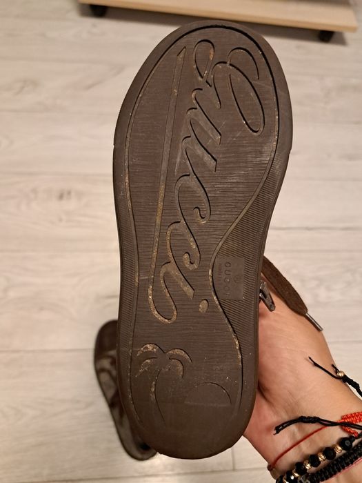 Ghete piele gucci originale maro marimea 31 cu 19.5 cm