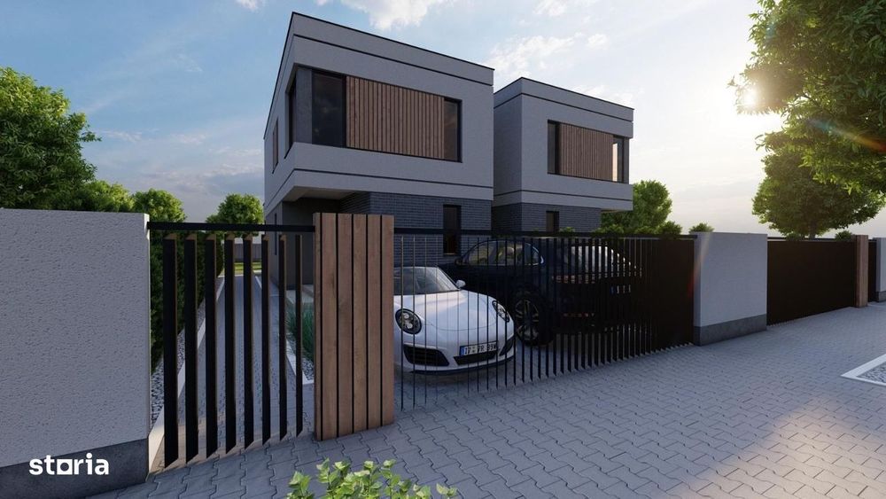 Duplex cu 3 camere, despărțit prin camera tehnica | Mosnita Noua | Bar