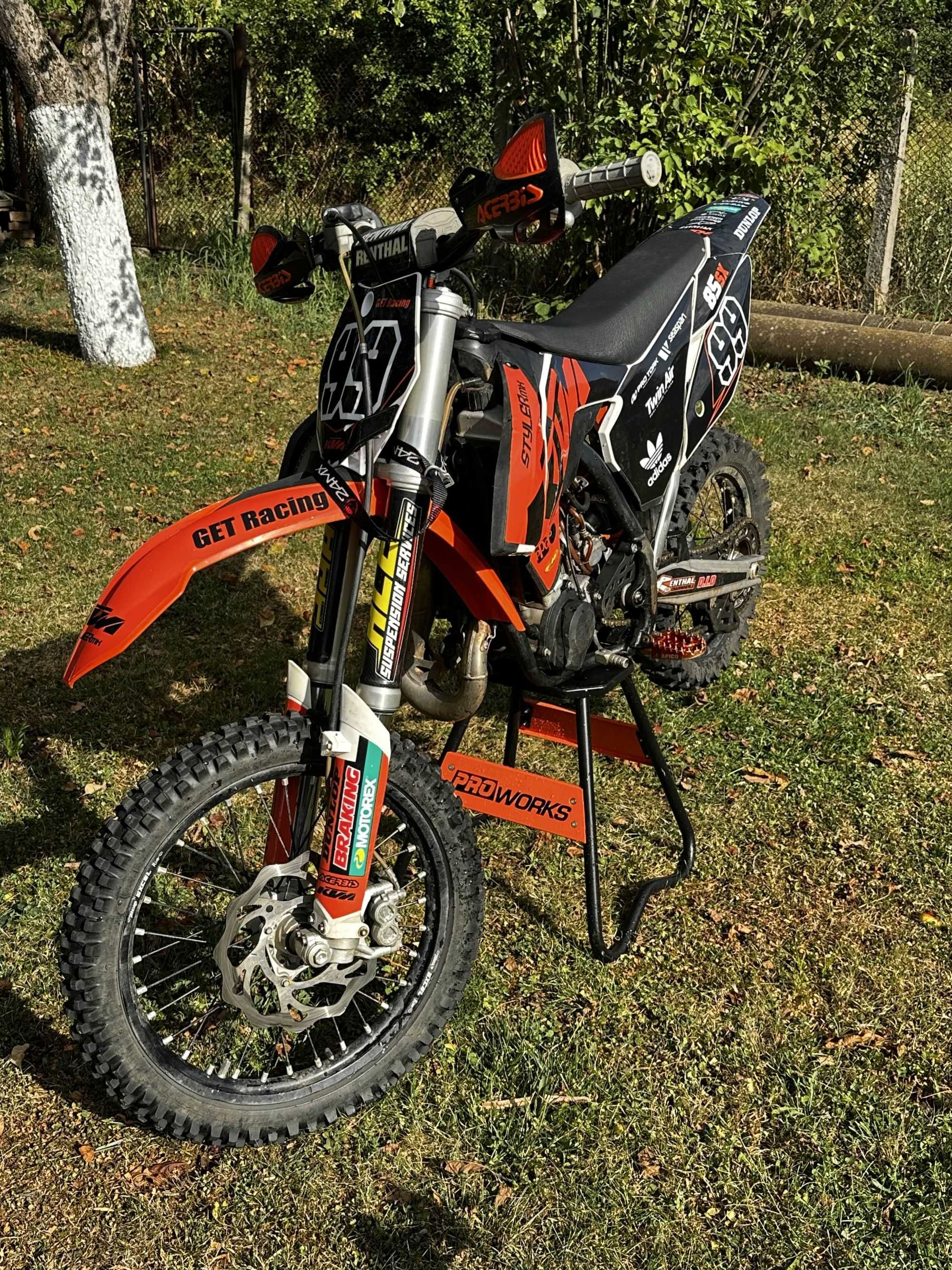 KTM 85cc, 2016 година – в безупречно състояние