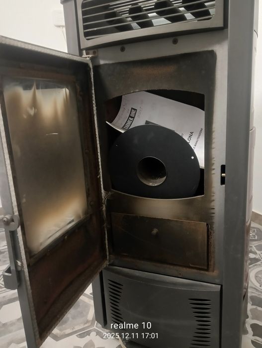 Sobă pe ,peleți cu ventilator