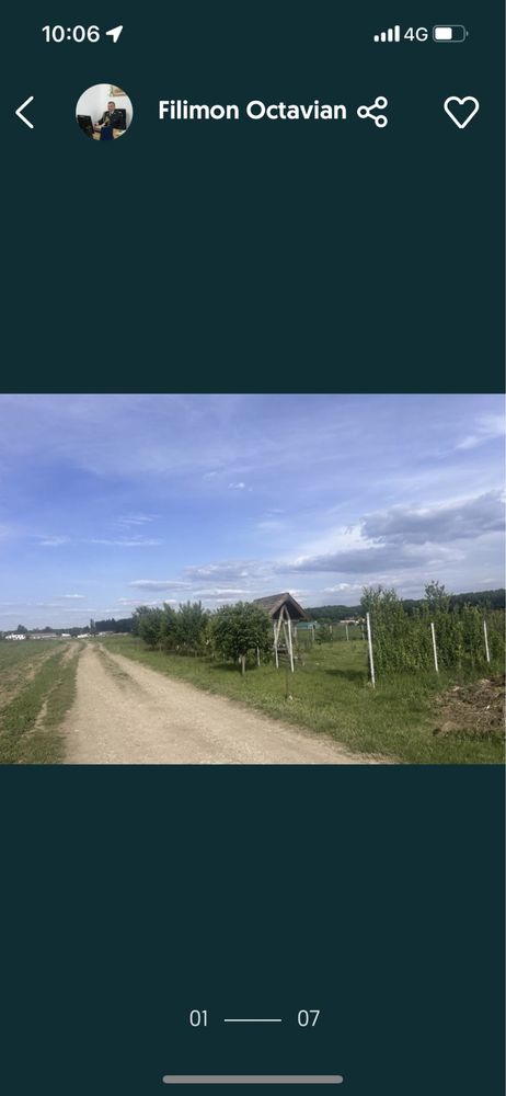 Proprietar  500 m  intravilan Snagov - Ghermanesti , propietar 500 m2
