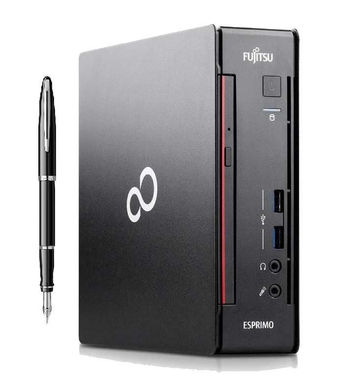 FUJITSU Q556 Mini PC Core i3-6100T 8 GB DDR4 256 SSD serial RS232 w10p