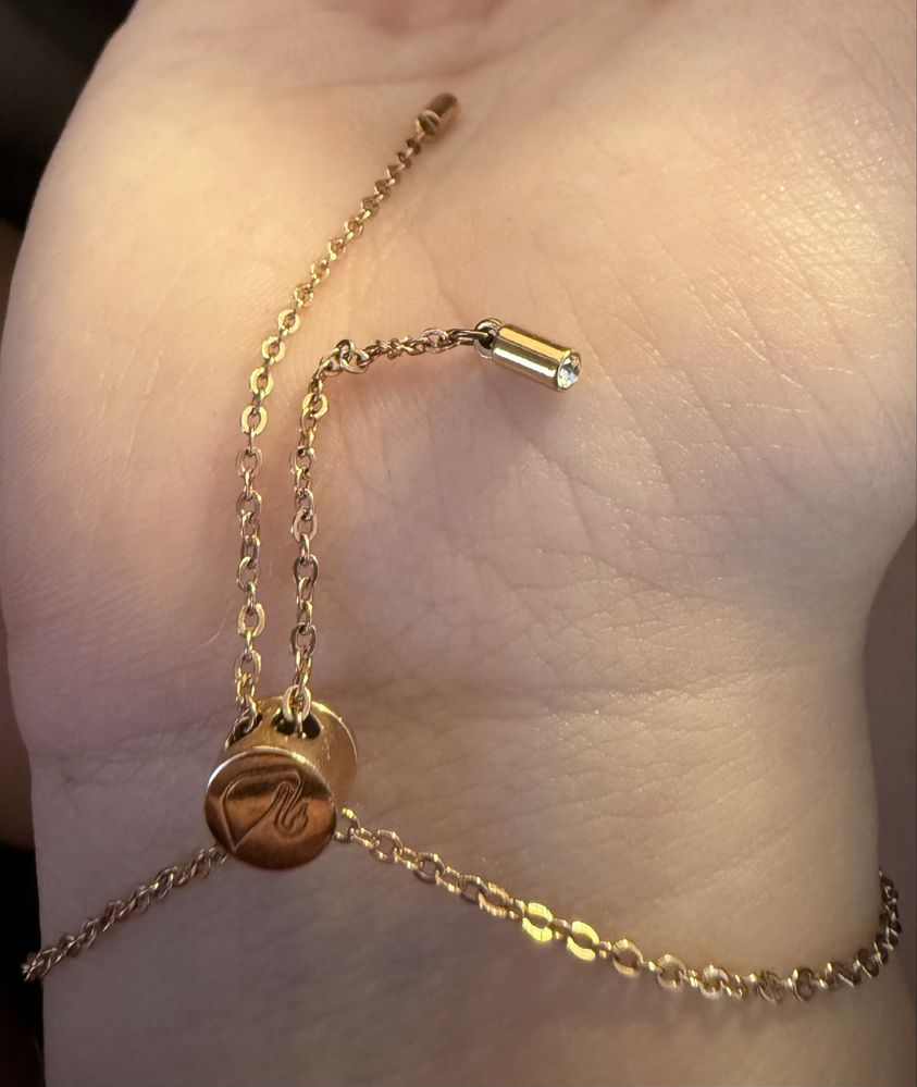 Bratara Swarovski rose-gold