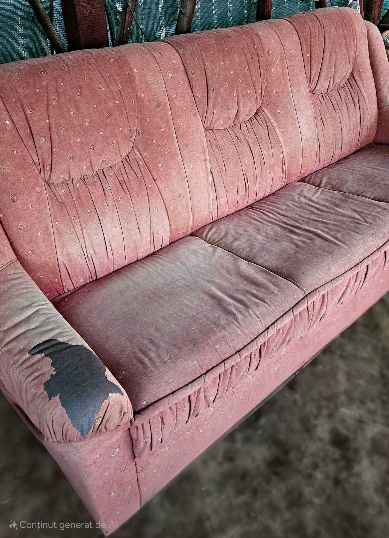 Canapea extensibila cu saltea tip relaxa