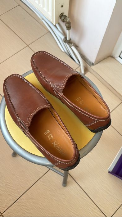 mocasini geox piele naturala