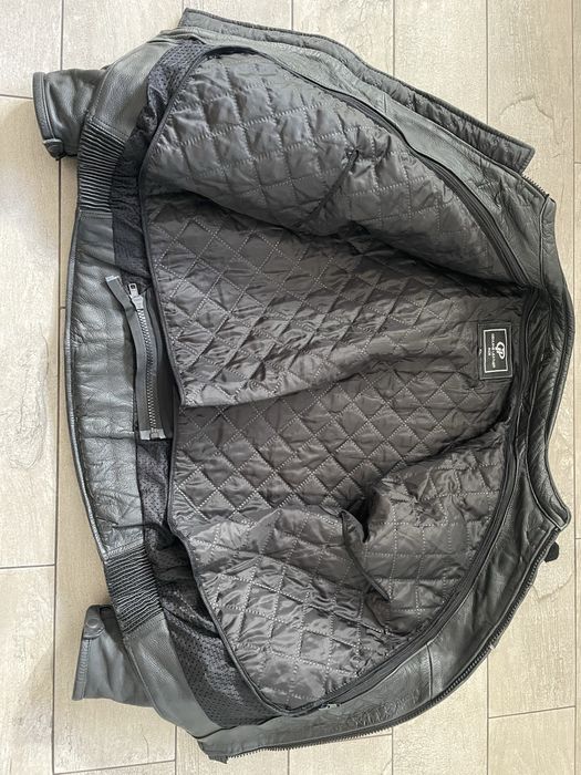 Geaca moto piele