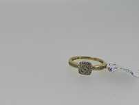 Inel aur 18k 2.24gr cu diamante naturale (r)