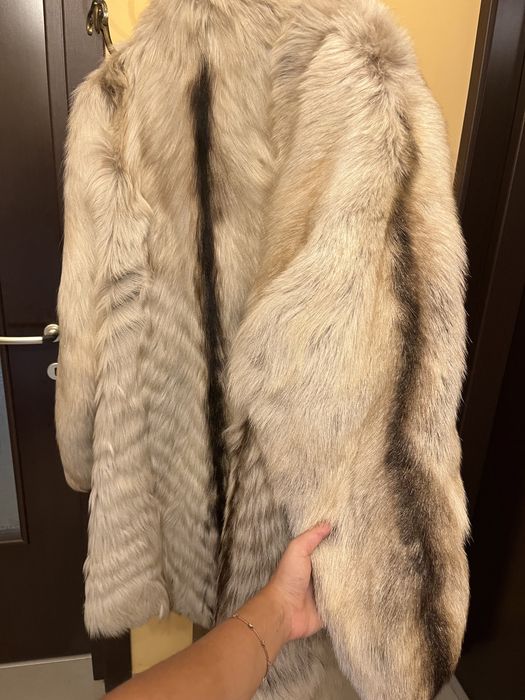 Haina de blana naturală