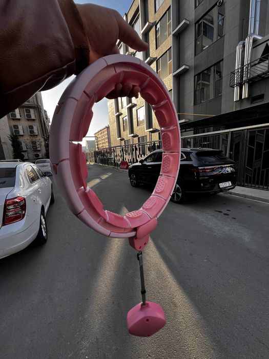 Обруч для похудения с утяжелителем