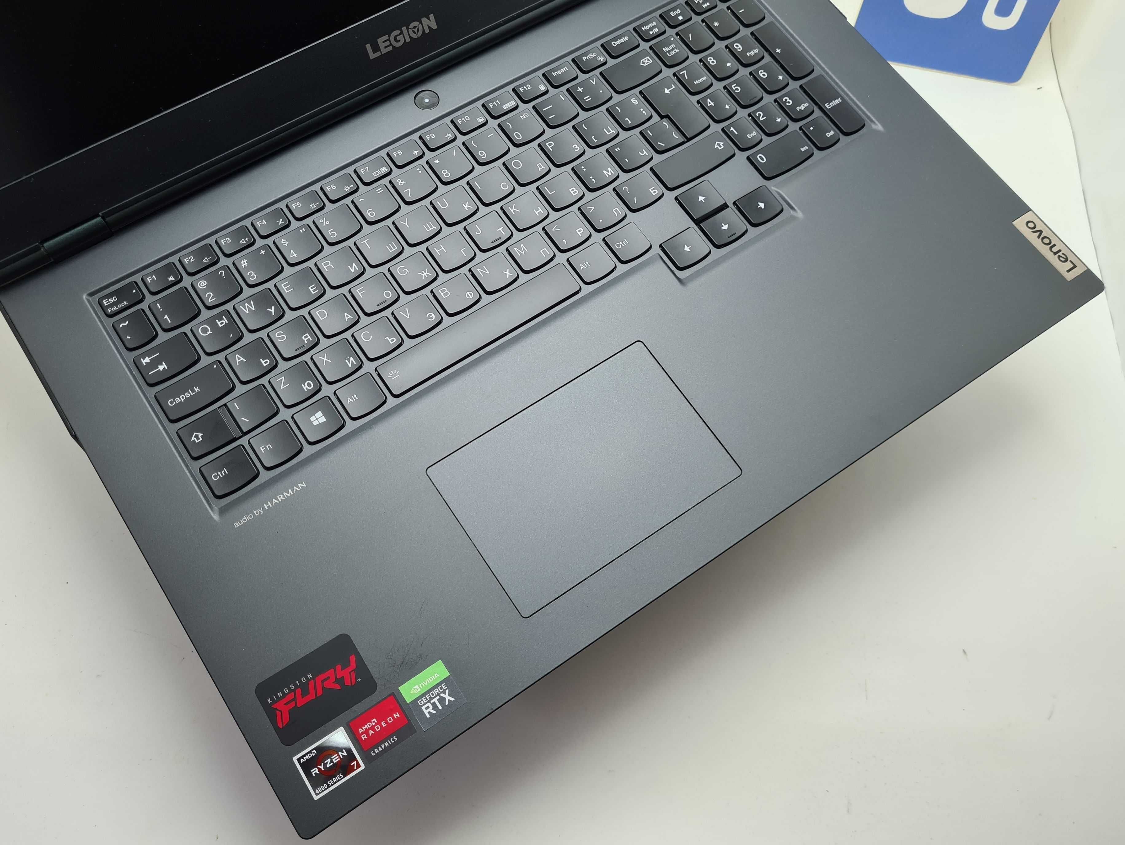 Lenovo Legion 5 17  Ryzen 7 4800H/16GB/256SSD/1TB HDD/RTX 2060-6GB/FHD