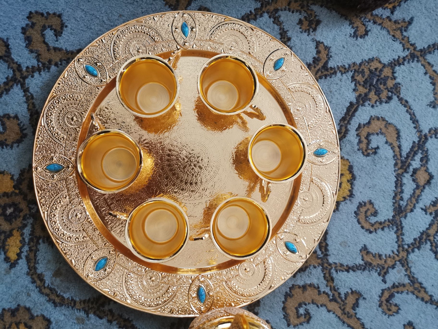 Set cadou cafea/ceainic origine Arabia Saudita