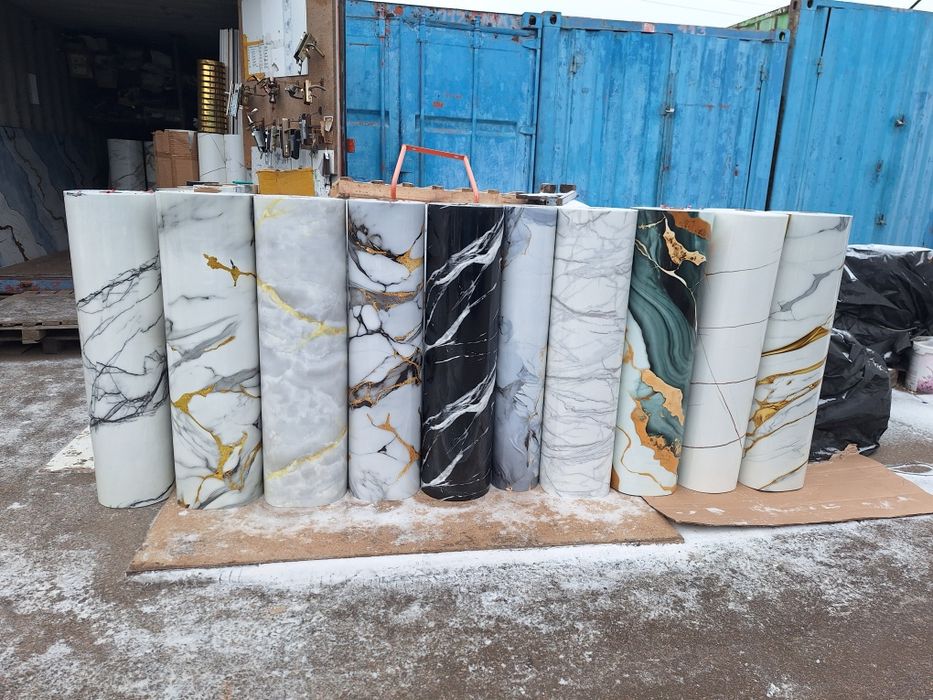 Акция Гибки мрамор самоклеика оптом 5000тг