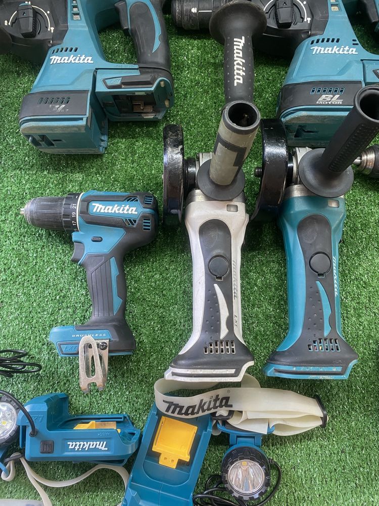 Makita 18v перфоратор/винтоверт/ъглошлайф/зеге/батерии