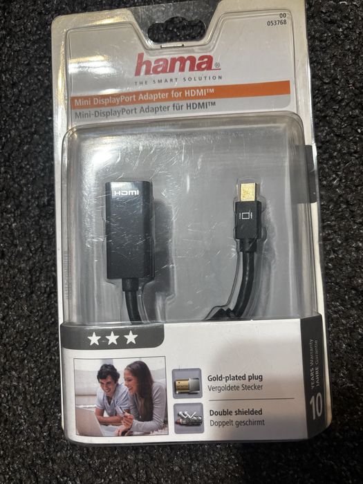 Vand Hama Adaptor Mini DisplayPort - HDMI, Ultra HD