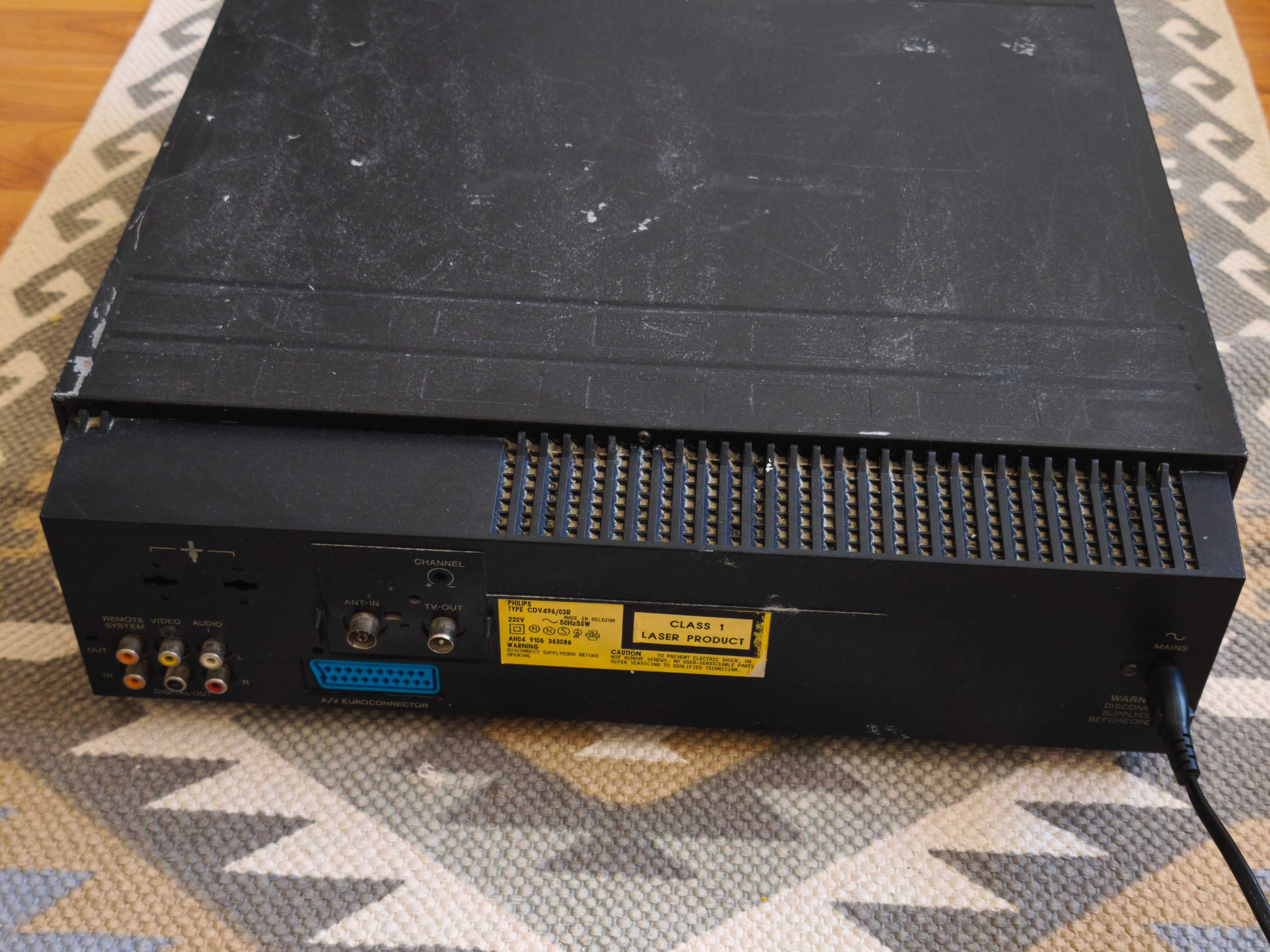 Laser Disc player Philips CDV 496, CD Video