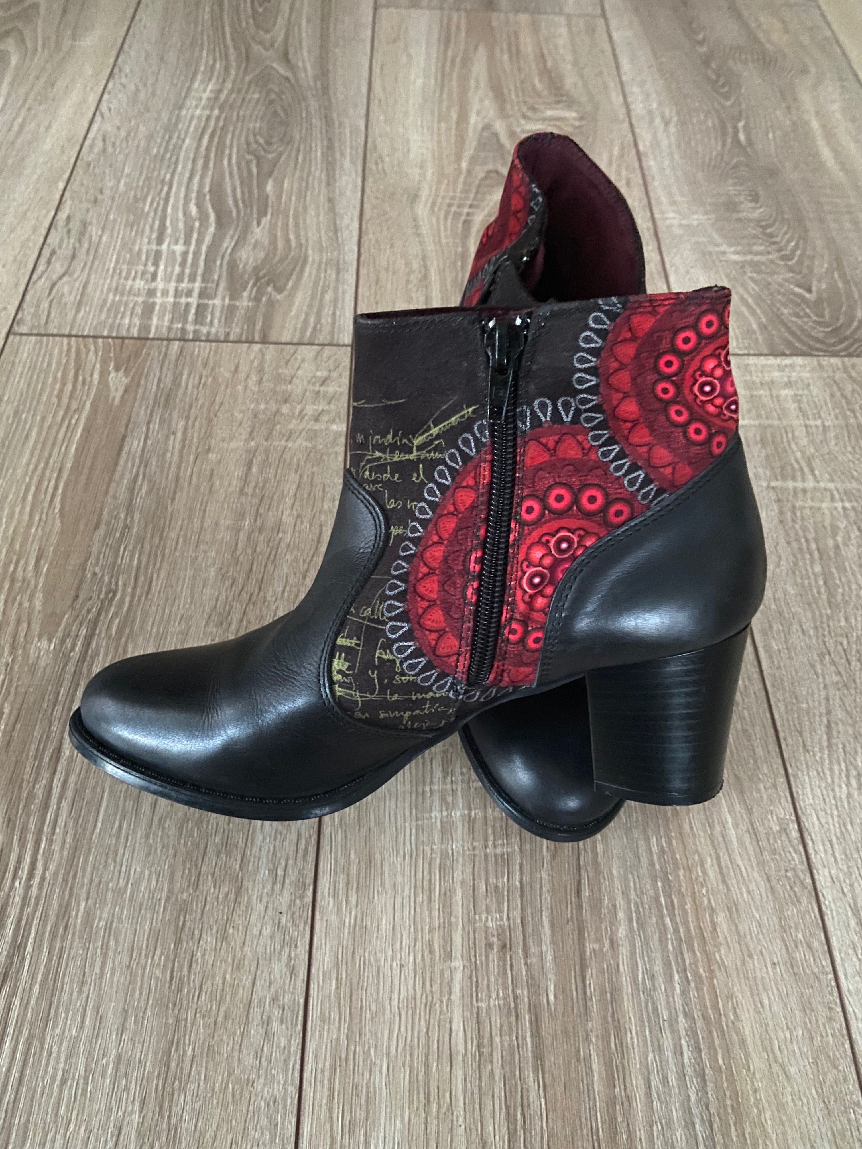 Botine dama desigual