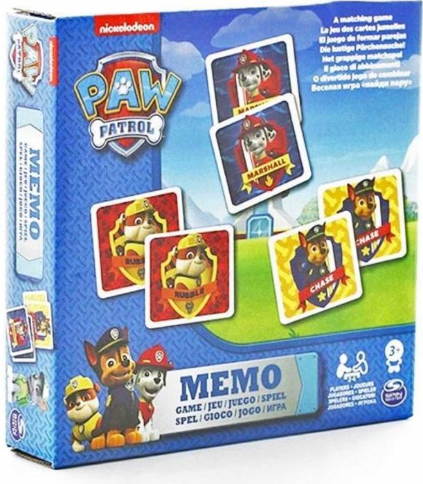 НОВИ! Пес Патрул Мемо карти игра 48 броя