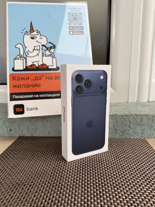 512!*ЛИЗИНГ iPhone 17 Pro Max*BLUE айфон 17 про макс син 512