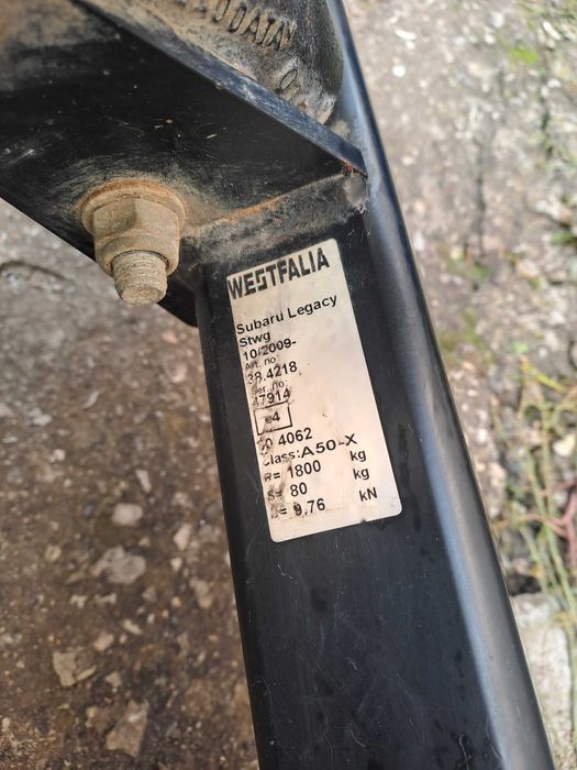 Теглич за СУБАРУ АУТБЕК 2008г.