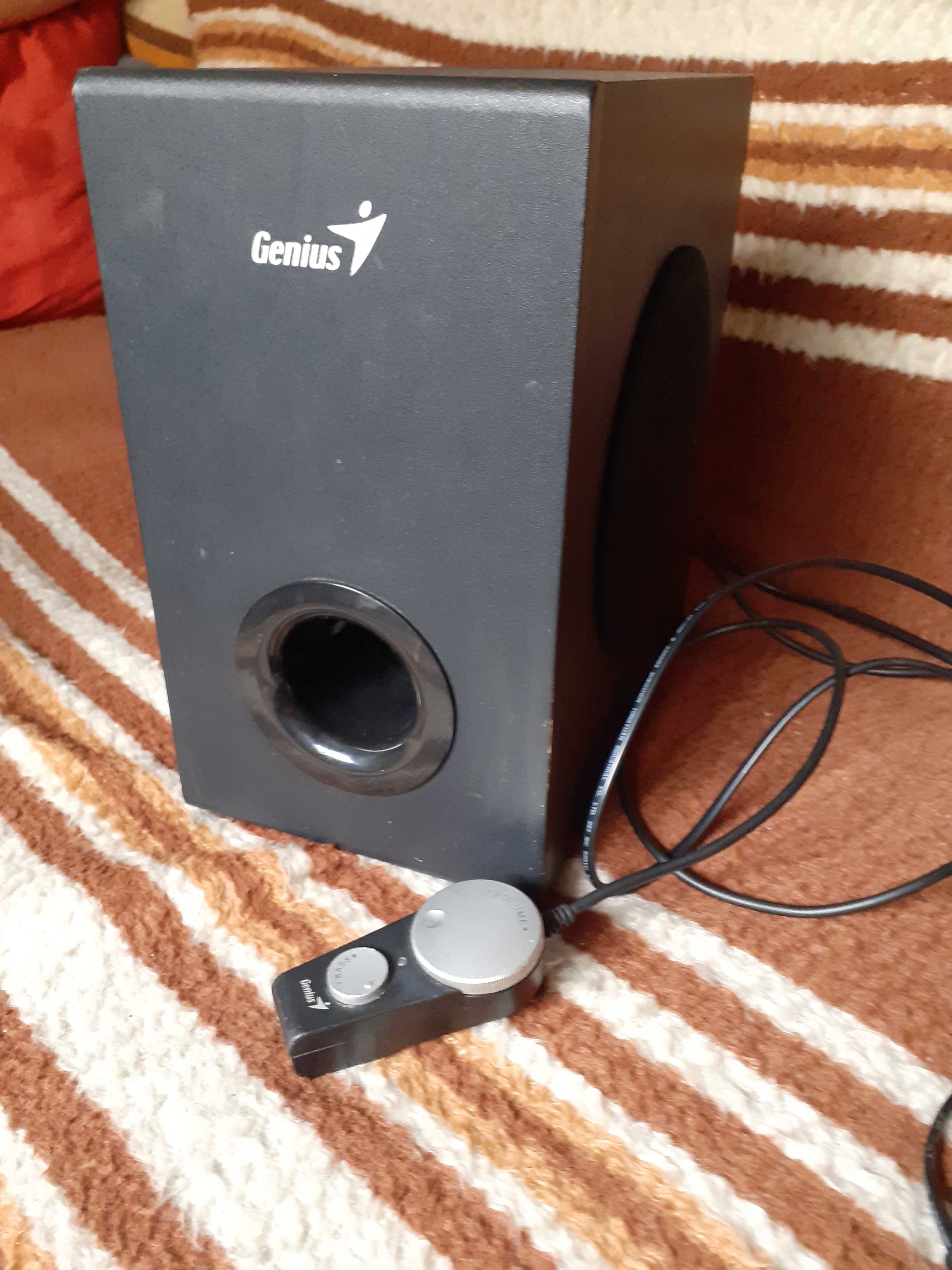 Subwoofer Genius Negru