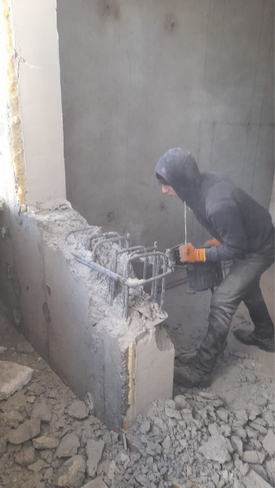 Демонтаж разрушение