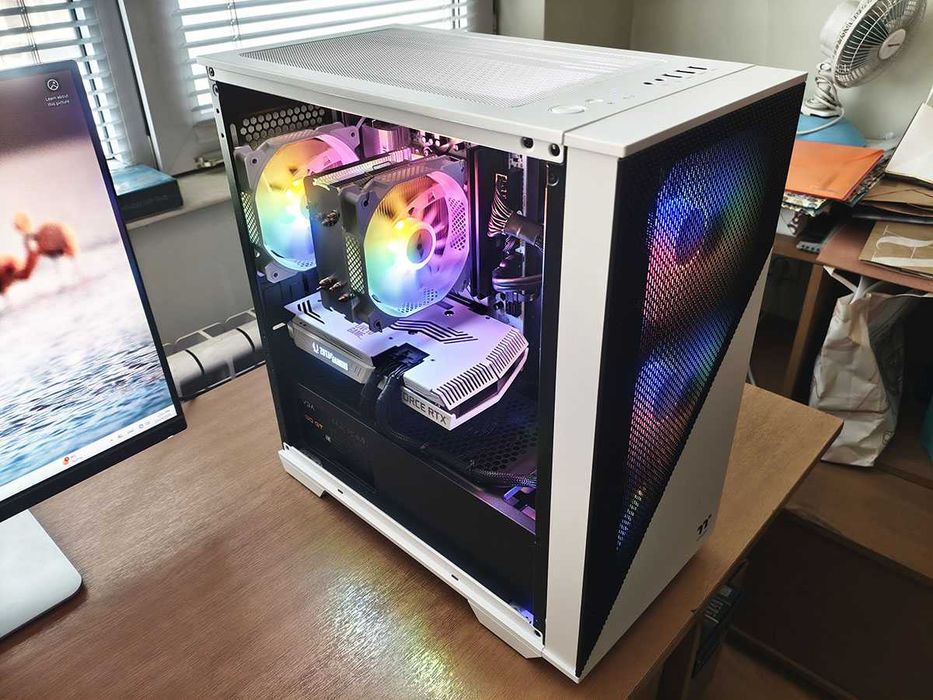 Геймърски компютър, Ryzen 7500F, Rtx 3070, 32gb DDR5, 1tb Nvme