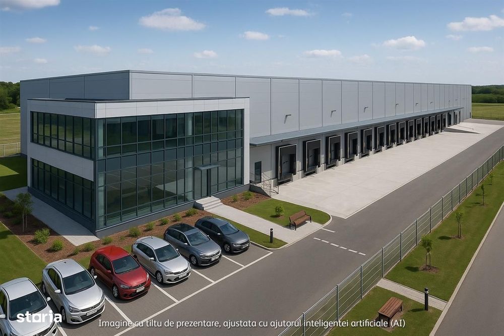 Spatii industriale si birouri 3400 mp in Popesti-Leordeni