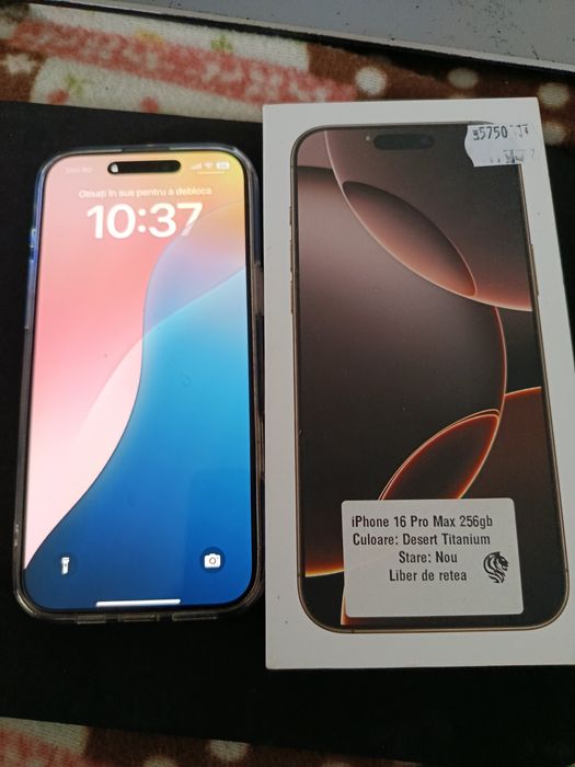 iPhone 16 pro max 256