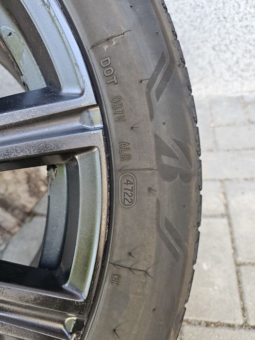 Продавам джанти с гуми 20" и датчици за БМВ X5,X6