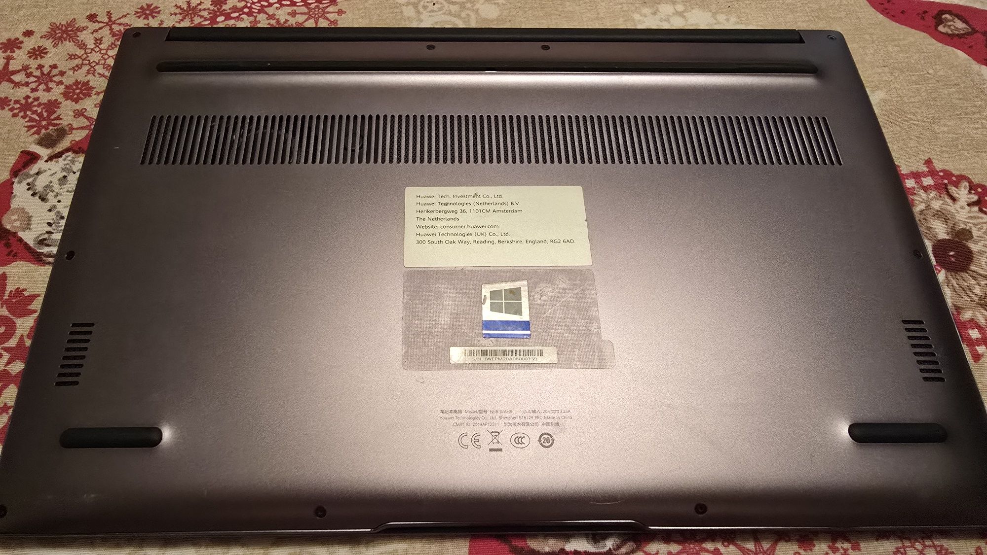 Лаптоп Huawei Matebook D14 Intel Core i5 10th Gen 8GB Ram 256GB Rom