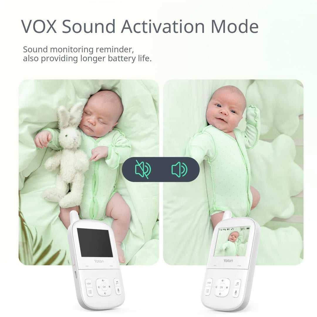 Yoton Baby Monitor Video Camera de supraveghere pentru bebelusi