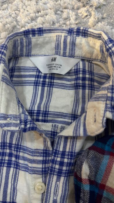 Рубашки на мальчика 2-3 года