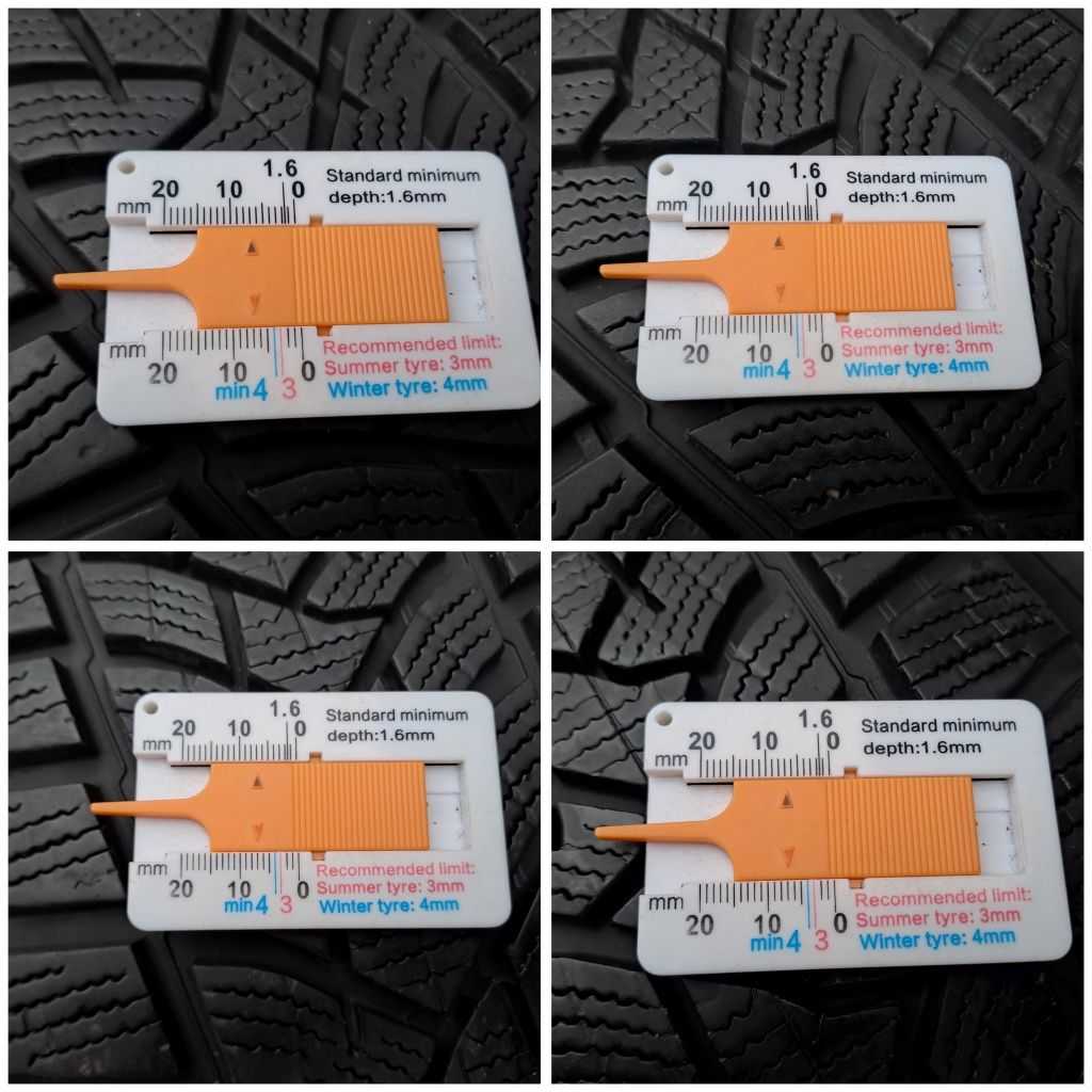 4бр. 7mm 215/65/16 Dunlop Wintet Sport 5
