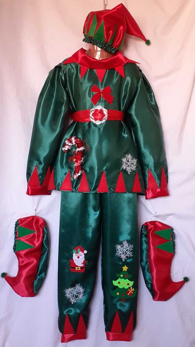 Costum Elf (Spiridus) pentru copii