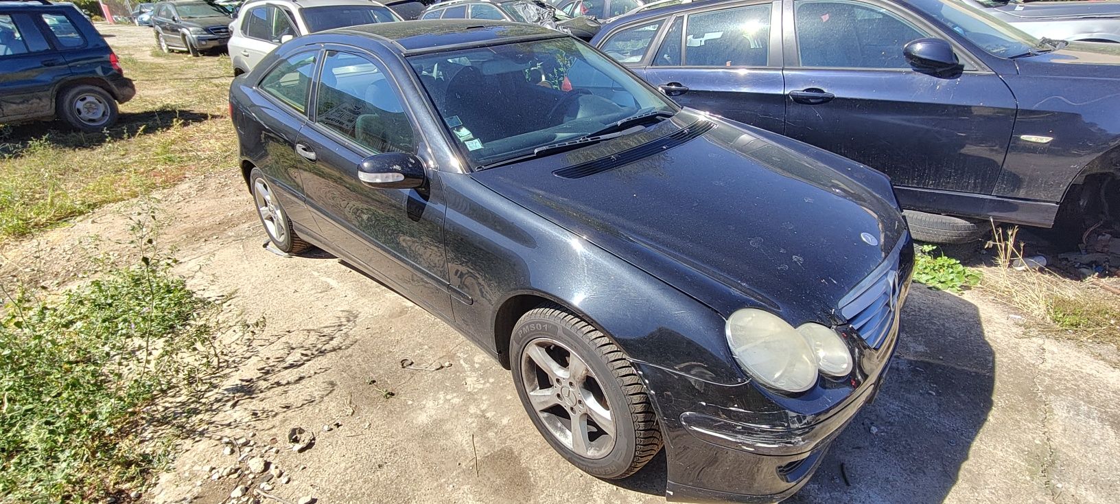 Mercedes w203 coupe c class 2.2cdi 150кс facelift за части