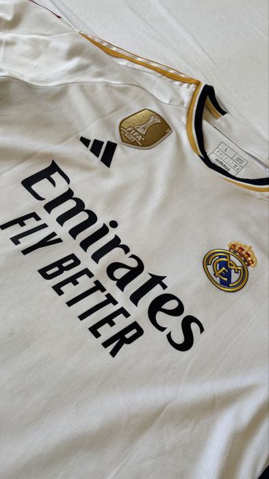 Оригинална фланелка Real Madrid – Bellingham #5, размер L, чисто нова